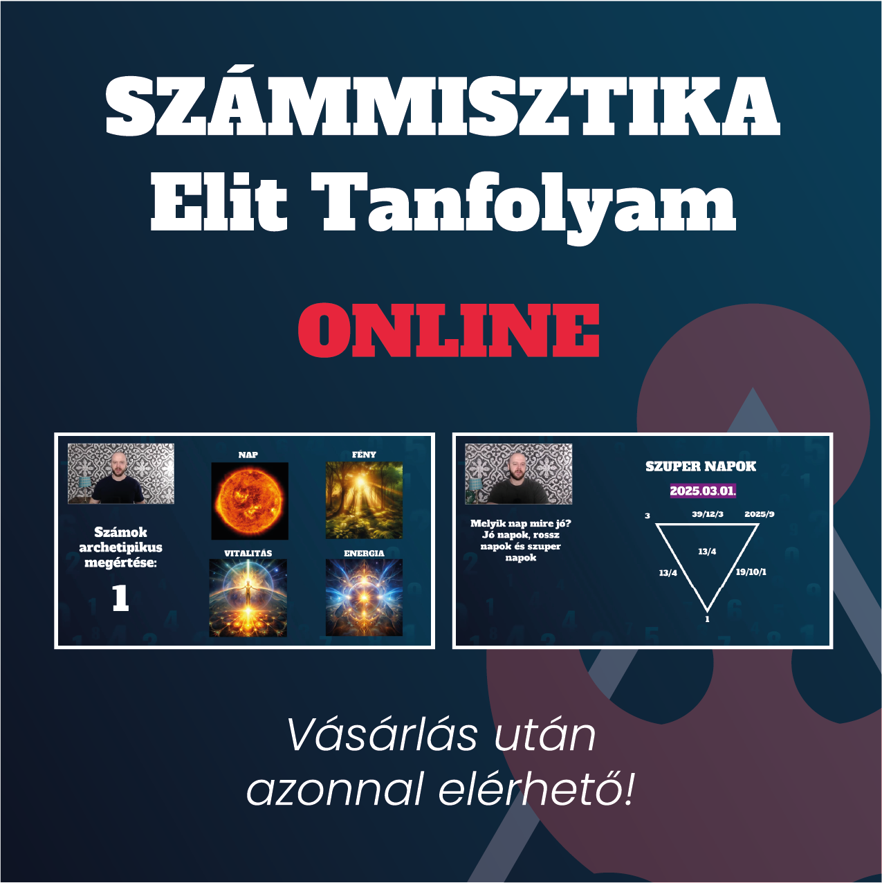 Számmisztika - Elit tanfolyam
